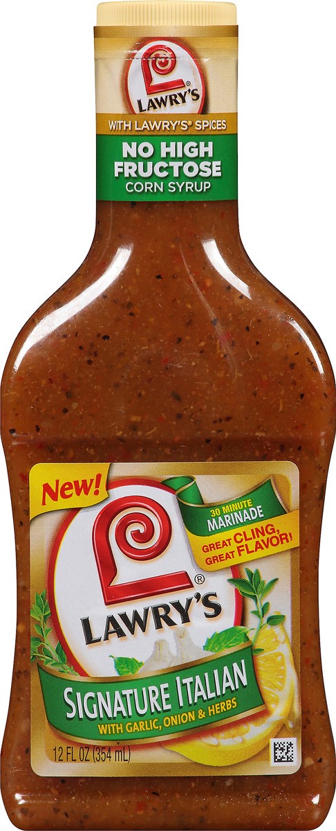 slide 4 of 9, Lawry's Italian Marinade, 12 fl oz