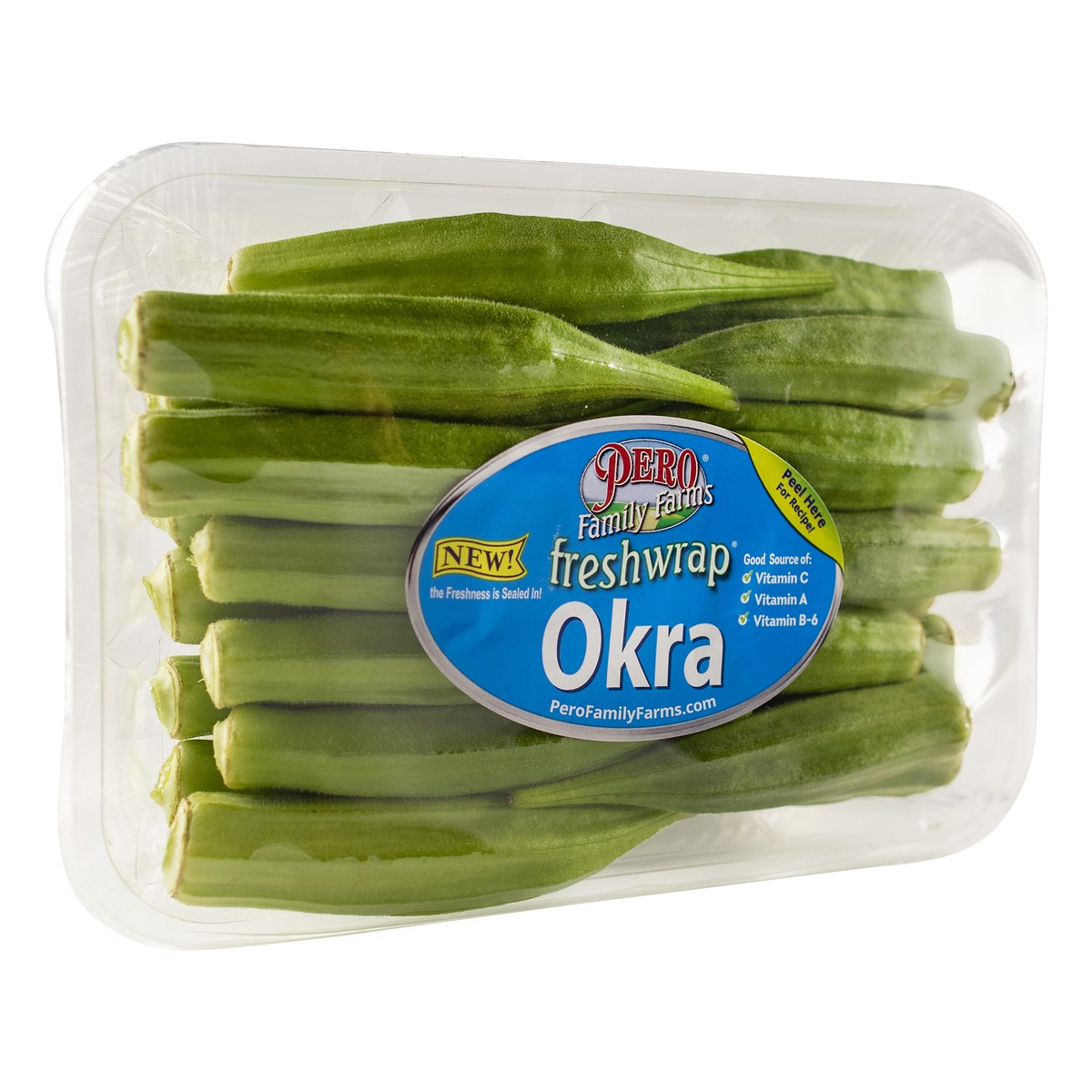 slide 9 of 9, Pero Family Farms Okra 12 oz, 12 oz