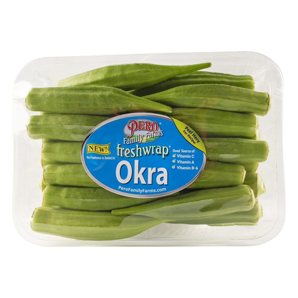 slide 1 of 8, Pero Family Farms Okra, 12 oz