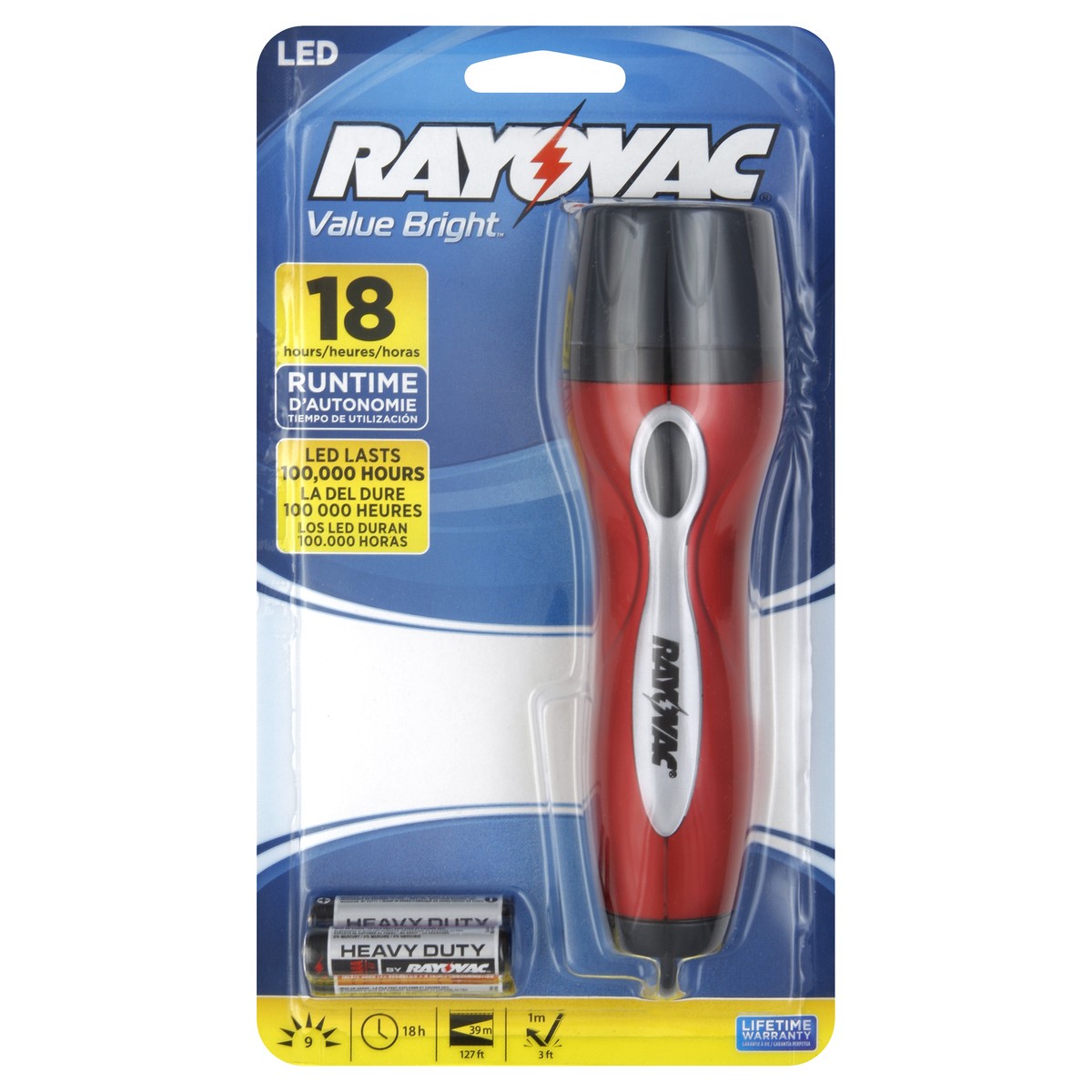 slide 2 of 3, Rayovac Flashlight 1 ea, 1 ct