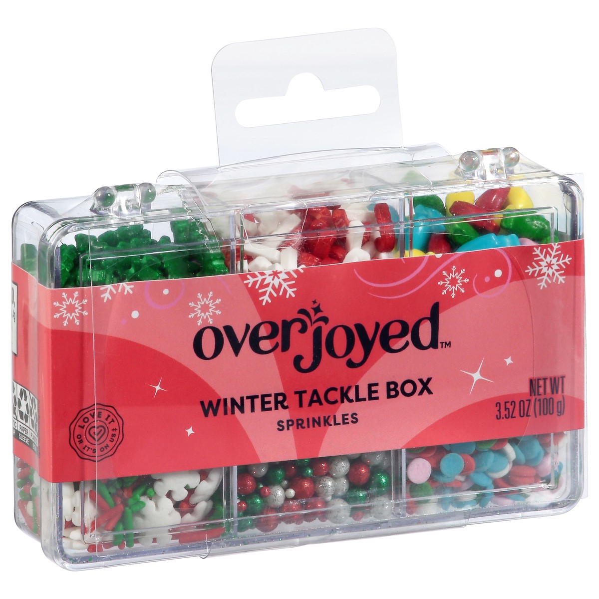 slide 2 of 4, Overjoyed Sprinkles Winter Tackle Box 3.52 Oz - 3.52 Oz, 3.52 oz