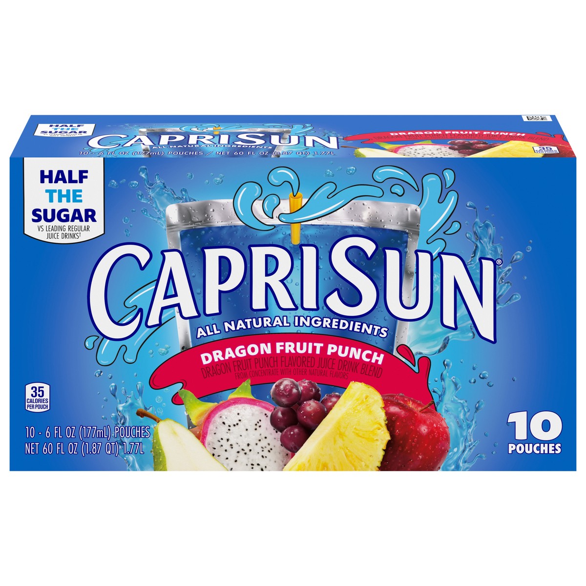 slide 1 of 11, Capri Sun Adventures Dragon Fruit Punch - 60 fl oz, 60 fl oz