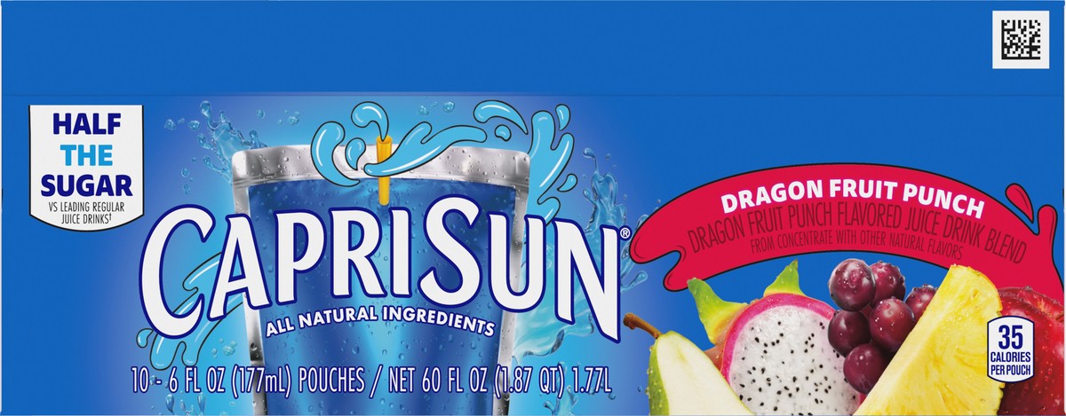 slide 10 of 11, Capri Sun Adventures Dragon Fruit Punch - 60 fl oz, 60 fl oz