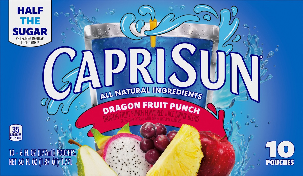 slide 6 of 11, Capri Sun Adventures Dragon Fruit Punch - 60 fl oz, 60 fl oz