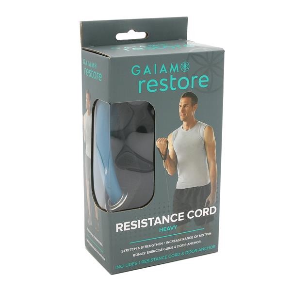 slide 1 of 1, Gaiam Resistance Cord Heavy, 1 ct