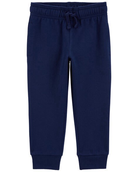 slide 1 of 3, Carter's Toddler Pull-On French Terry Joggers Navy 2T, 1 ct
