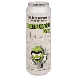 Knee Deep Brewing Co. Hoptologist DIPA Beer 19.2 oz