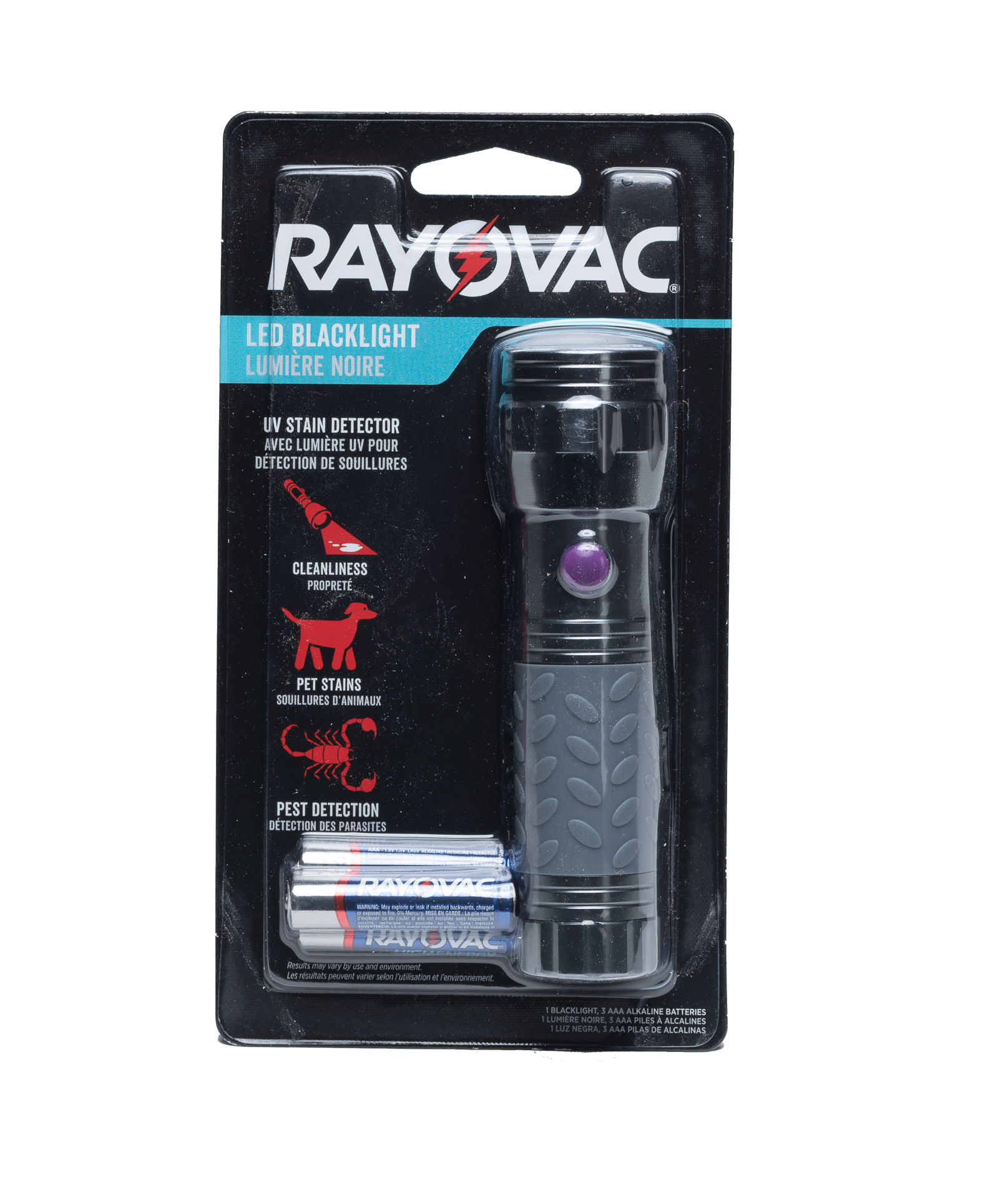 slide 1 of 2, Rayovac LED Pet Stain Detector Flashlight, 1 ct