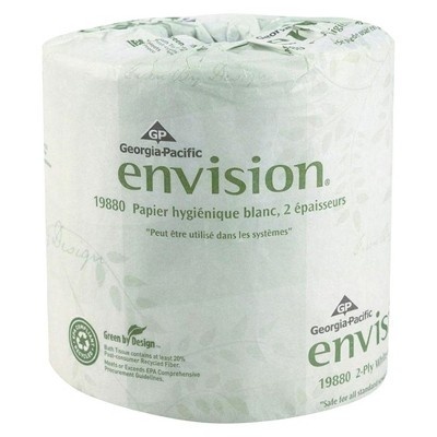 slide 1 of 1, Georgia-Pacific Envision Embossed Toilet Paper, 80 ct