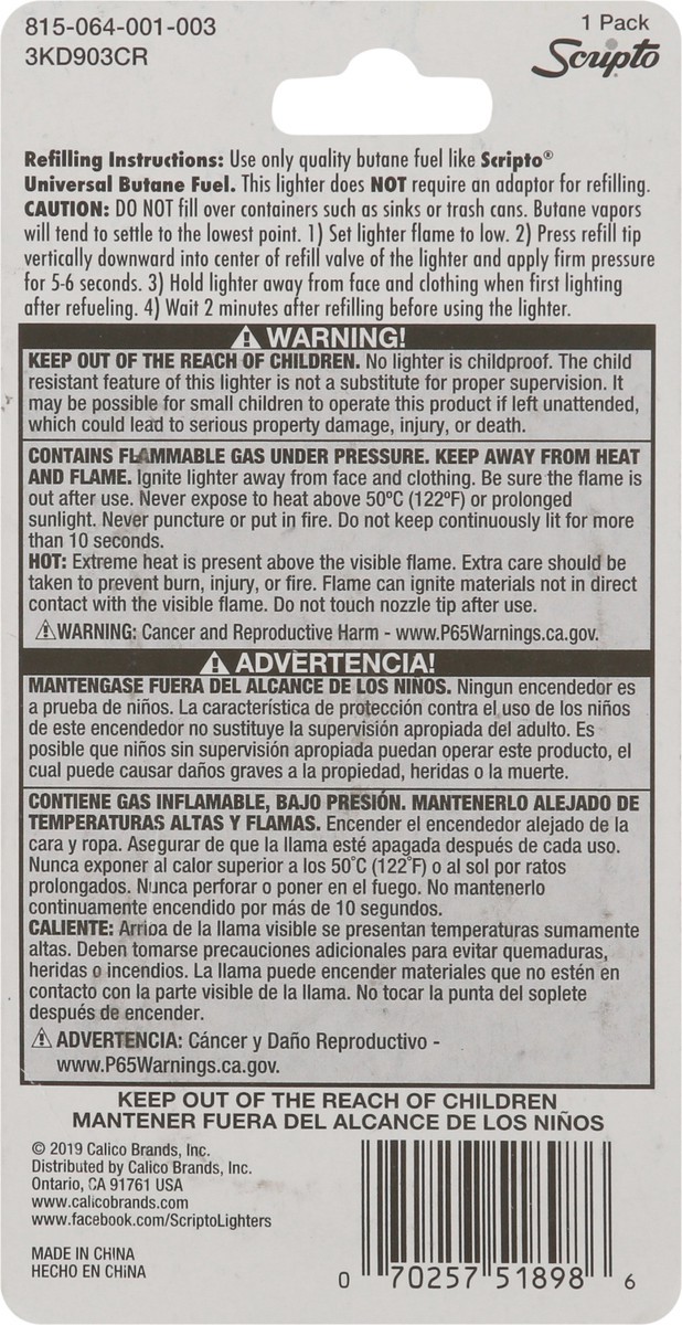 slide 11 of 11, Scripto Lighter Pocket Clip Strip, 1 ct