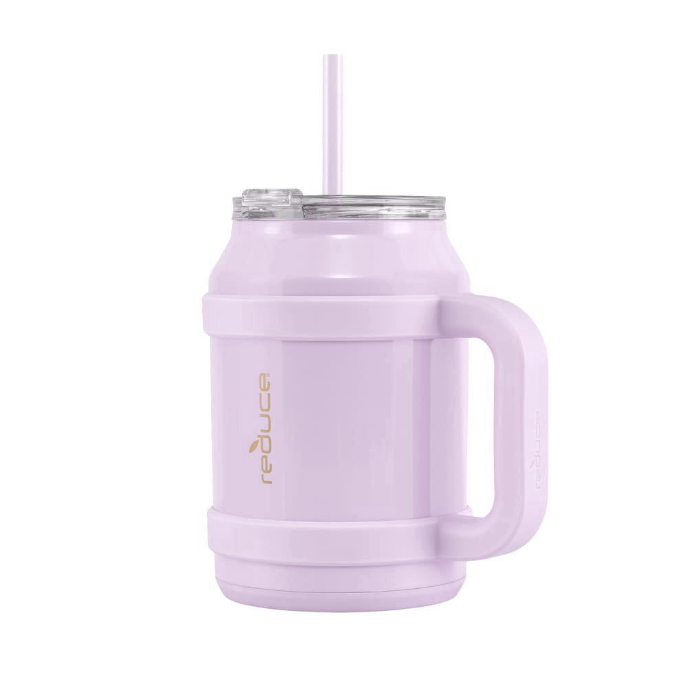 slide 3 of 3, Reduce® Desktop Mug- Lilac, 50 oz
