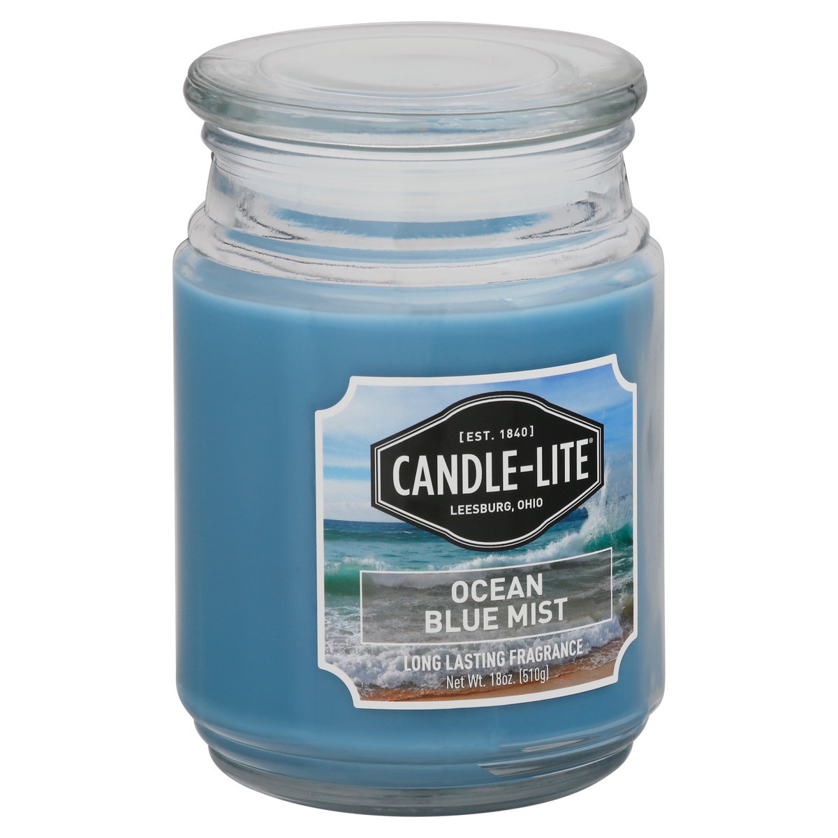 slide 9 of 9, Candle-Lite Ocean Blue Mist Candle 1 ea, 1 ct