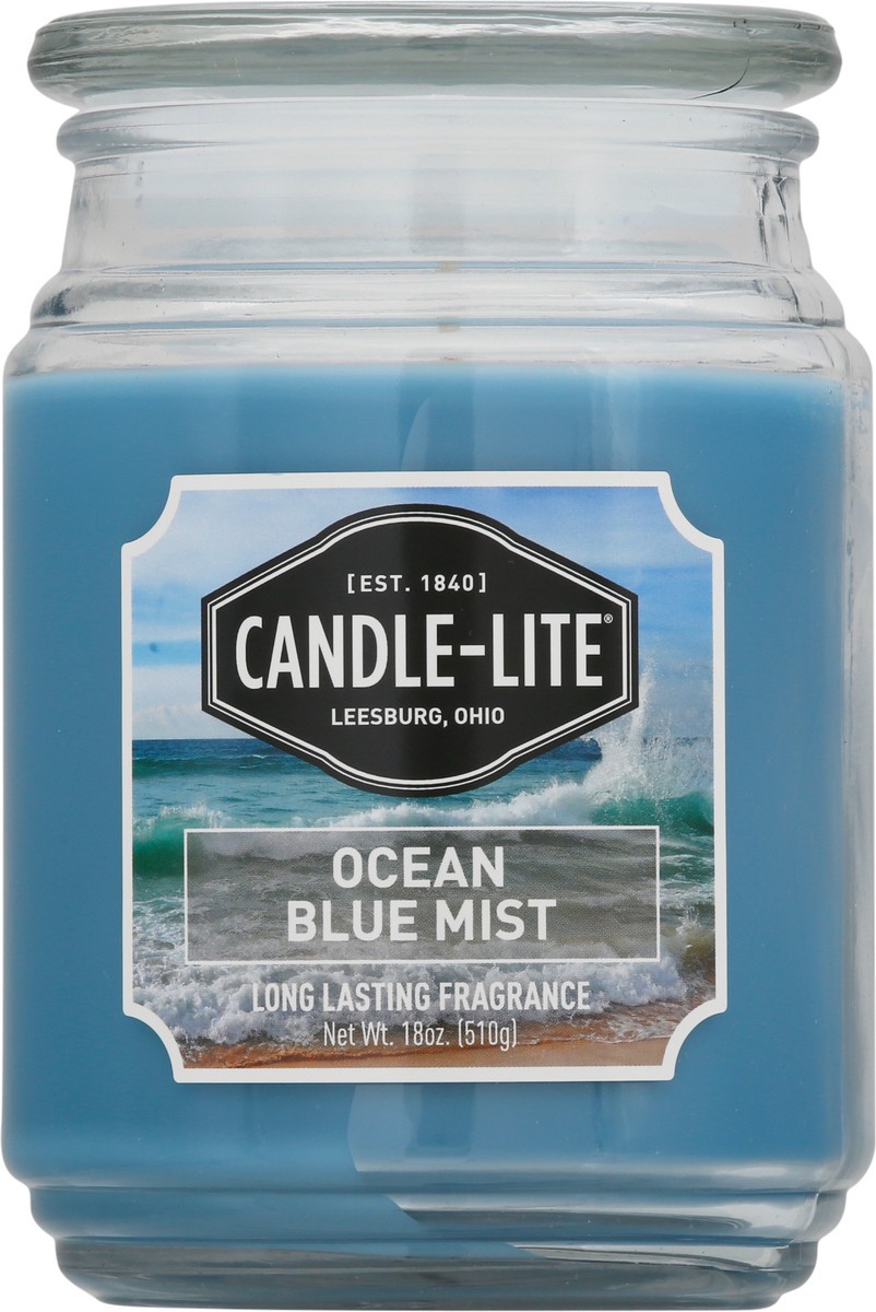 slide 3 of 9, Candle-Lite Ocean Blue Mist Candle 1 ea, 1 ct