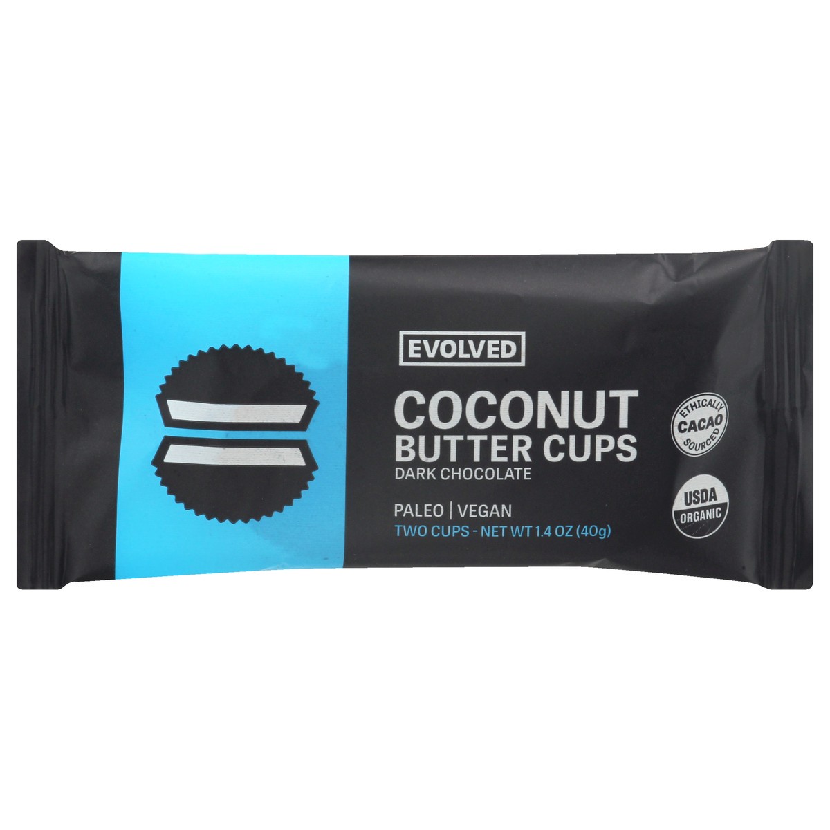 slide 1 of 10, EVOLVED Organic Classic Coconut Butter Cups, 1.5 oz