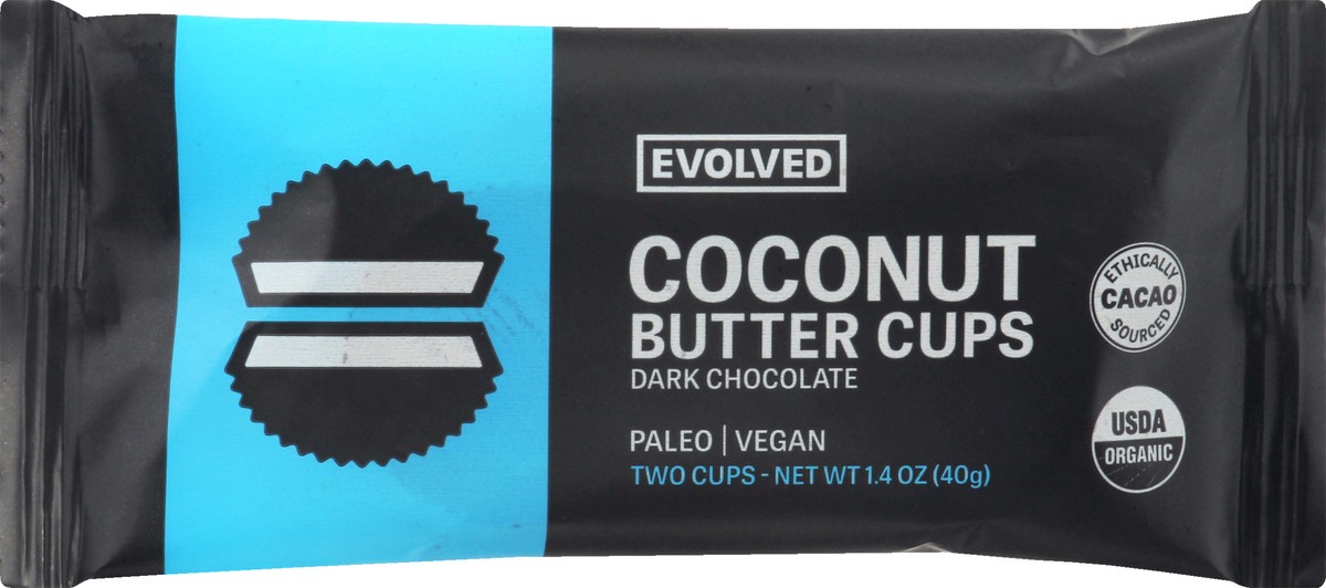 slide 9 of 10, EVOLVED Organic Classic Coconut Butter Cups, 1.5 oz