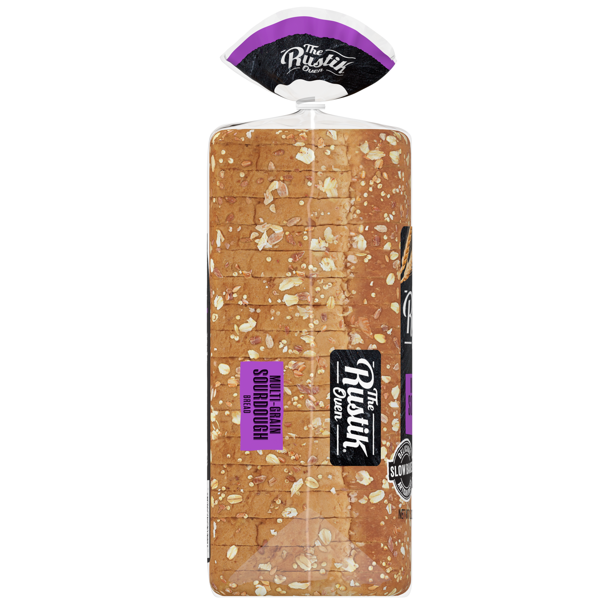 slide 2 of 9, The Rustik Oven Multigrain Sourdough Bread, 18 oz, Multigrain Bread, Bag, 18 oz