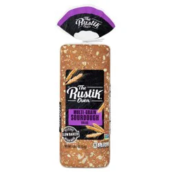 The Rustik Oven Multigrain Sourdough Bread, 18 oz, Multigrain Bread, Bag