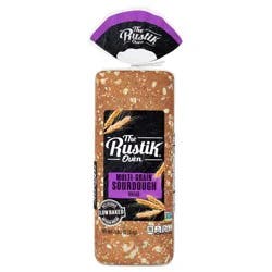 The Rustik Oven Multigrain Sourdough Bread, 18 oz, Multigrain Bread, Bag