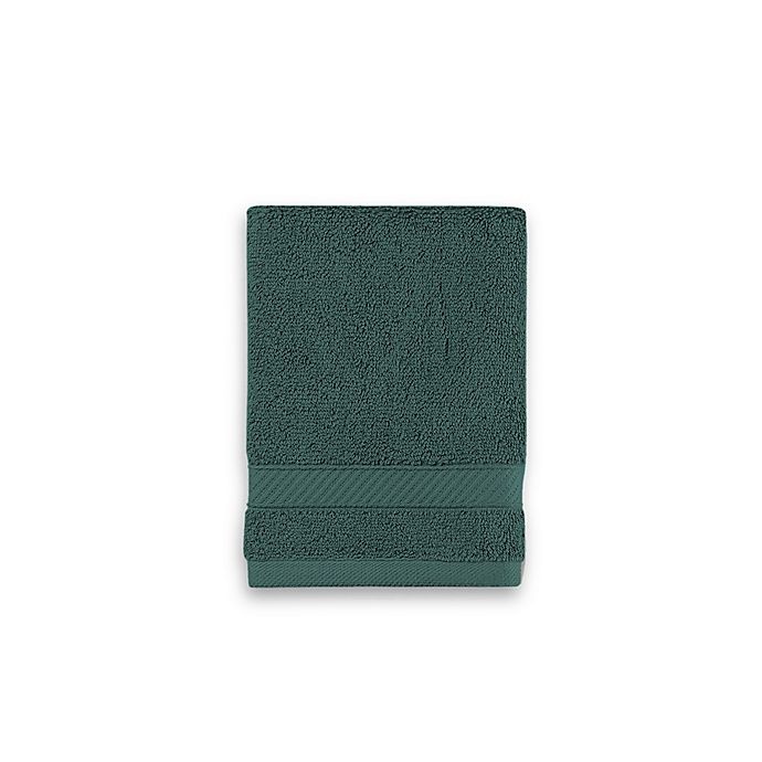 slide 1 of 3, Wamsutta Hygro Duet Washcloth - Forest, 1 ct