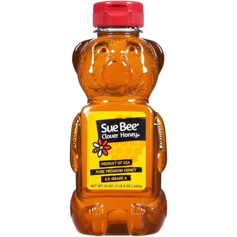 slide 1 of 6, Sue Bee Deluxe Honey, 24 oz