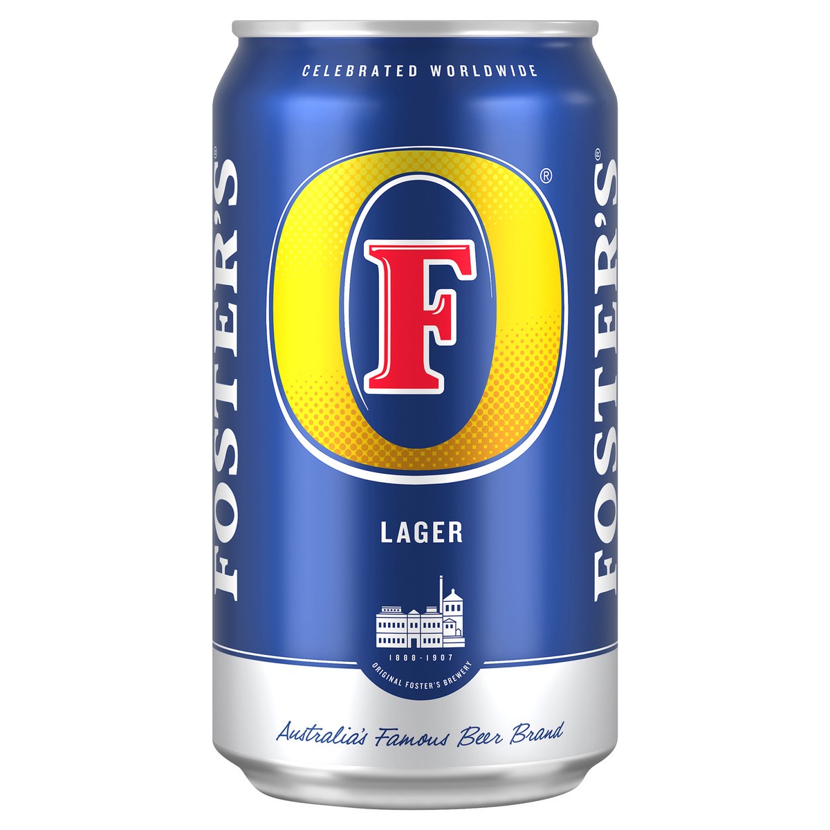 slide 1 of 4, Foster's Lager Beer, 25.4 fl oz