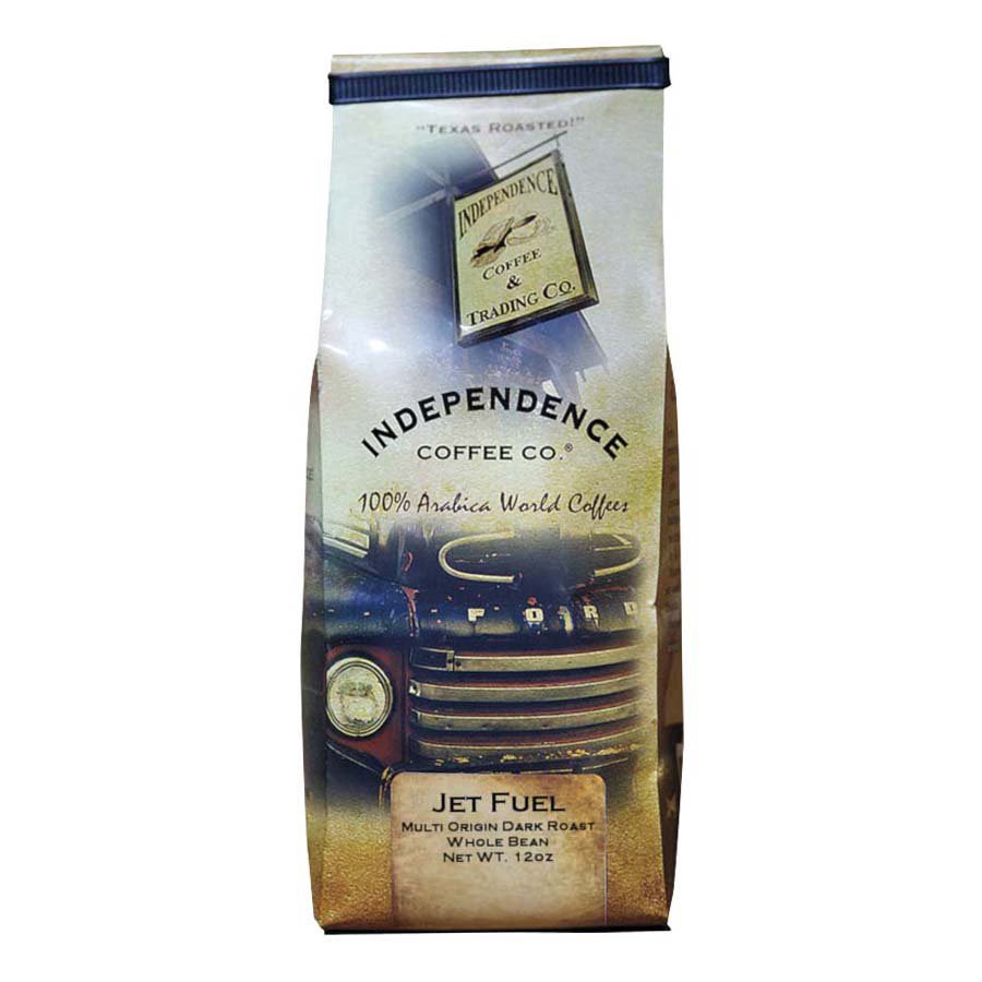 slide 1 of 1, Independence Coffee Co. Jet Fuel Dark Roast Whole Bean Coffee - 12 oz, 12 oz