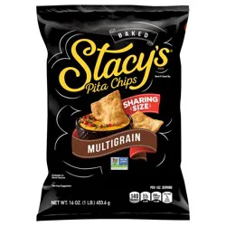 Stacy's Pita Chips, Multigrain, Baked, Sharing Size
