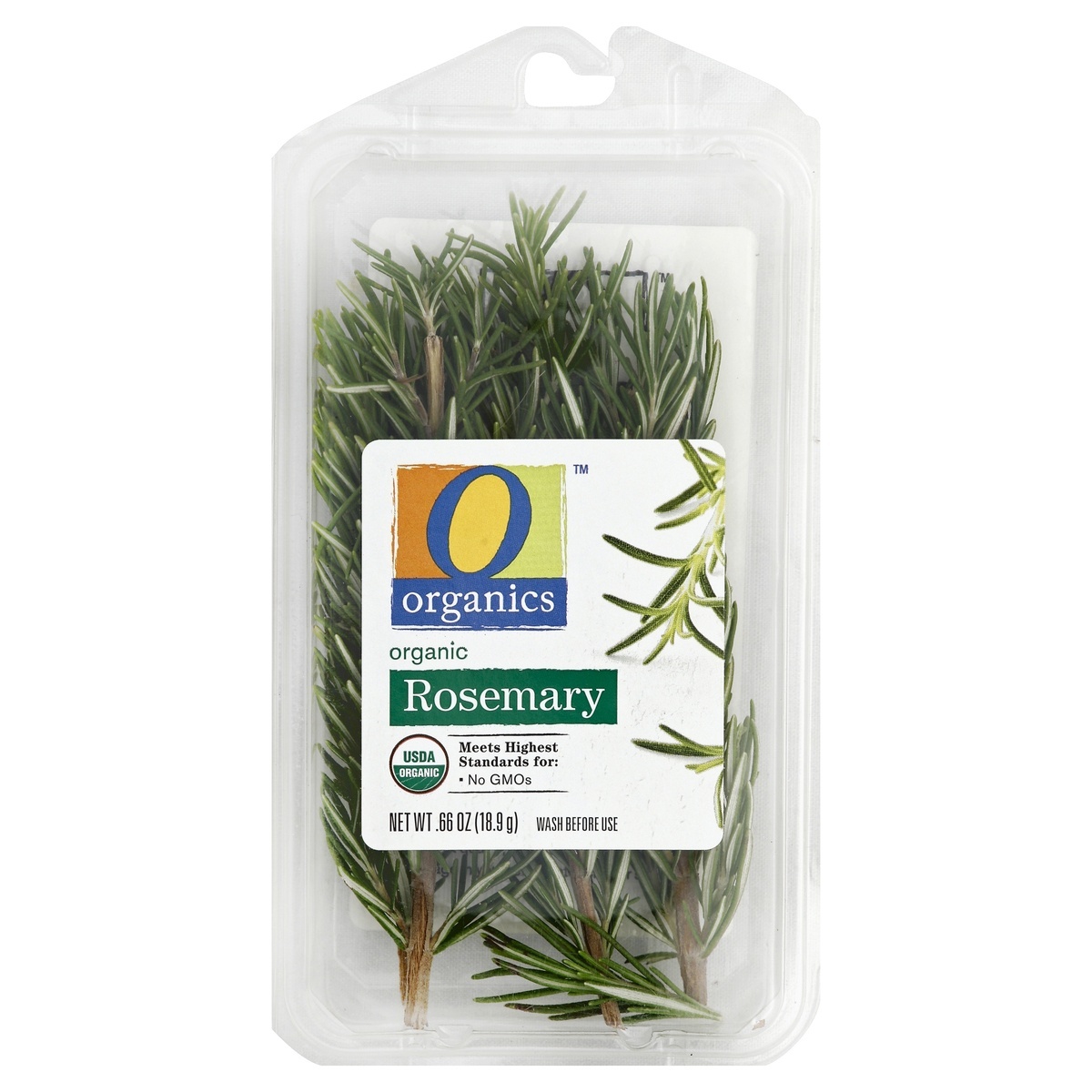 slide 1 of 2, O Organics Organic Rosemary, 0.66 oz