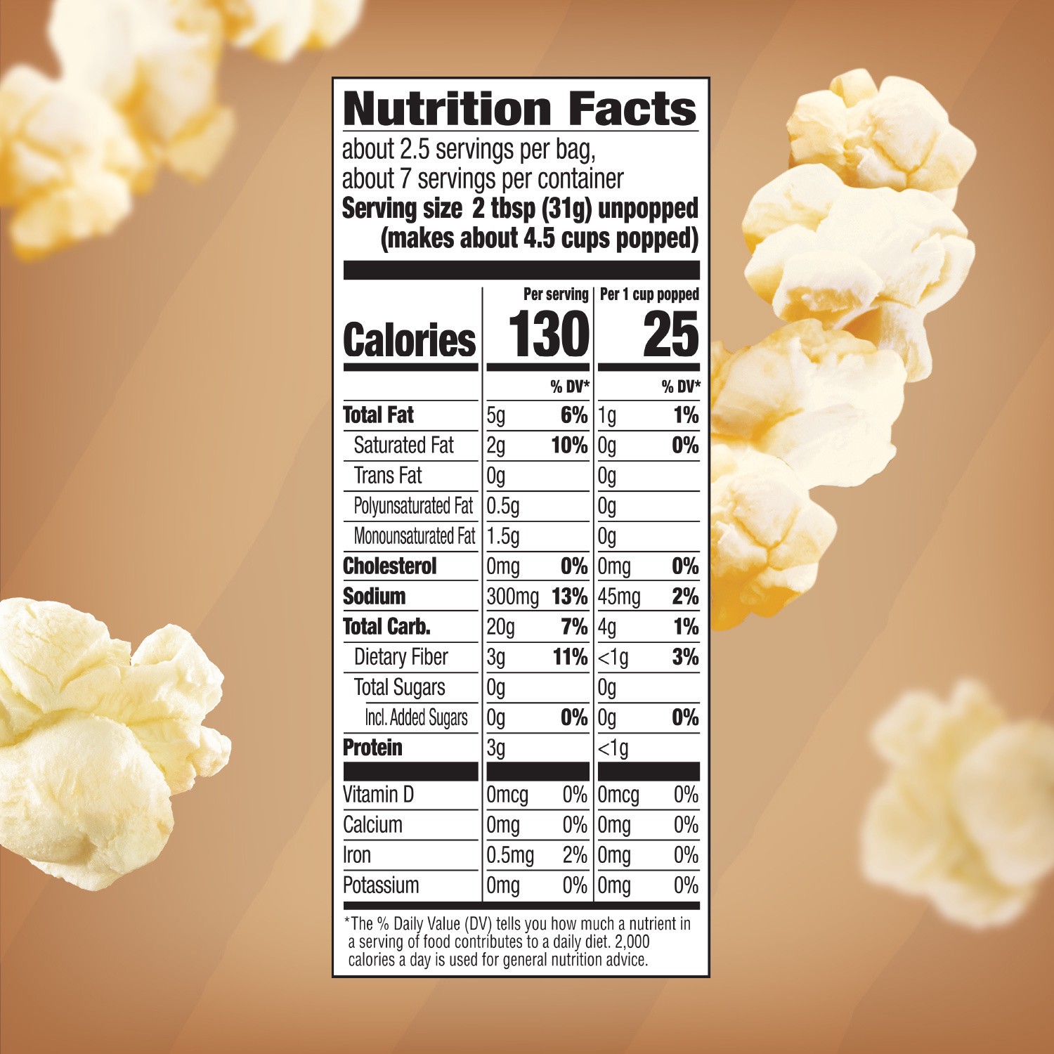 slide 3 of 5, Orville Redenbacher's Naturals Simply Salted Popcorn, Classic Bag, 3-Count, 3 ct; 2.69 oz