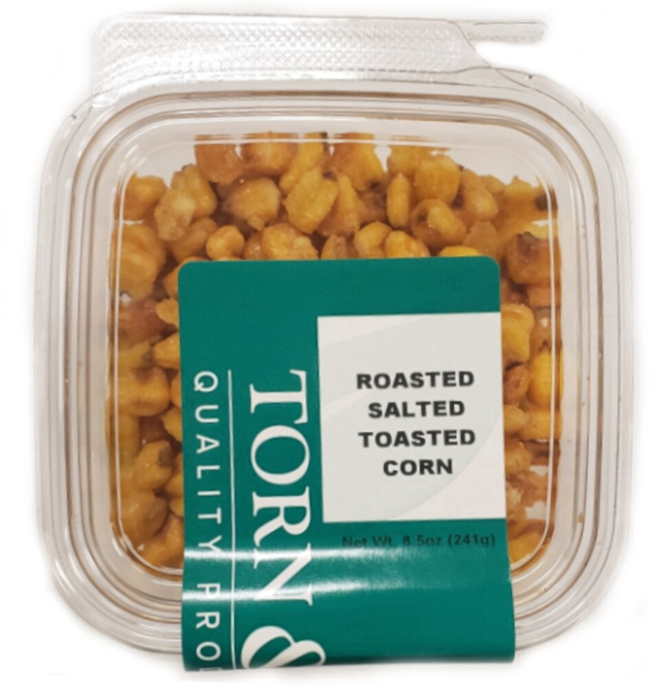 slide 2 of 2, Torn & Glasser Roasted Salted Toasted Corn, 8.5 oz
