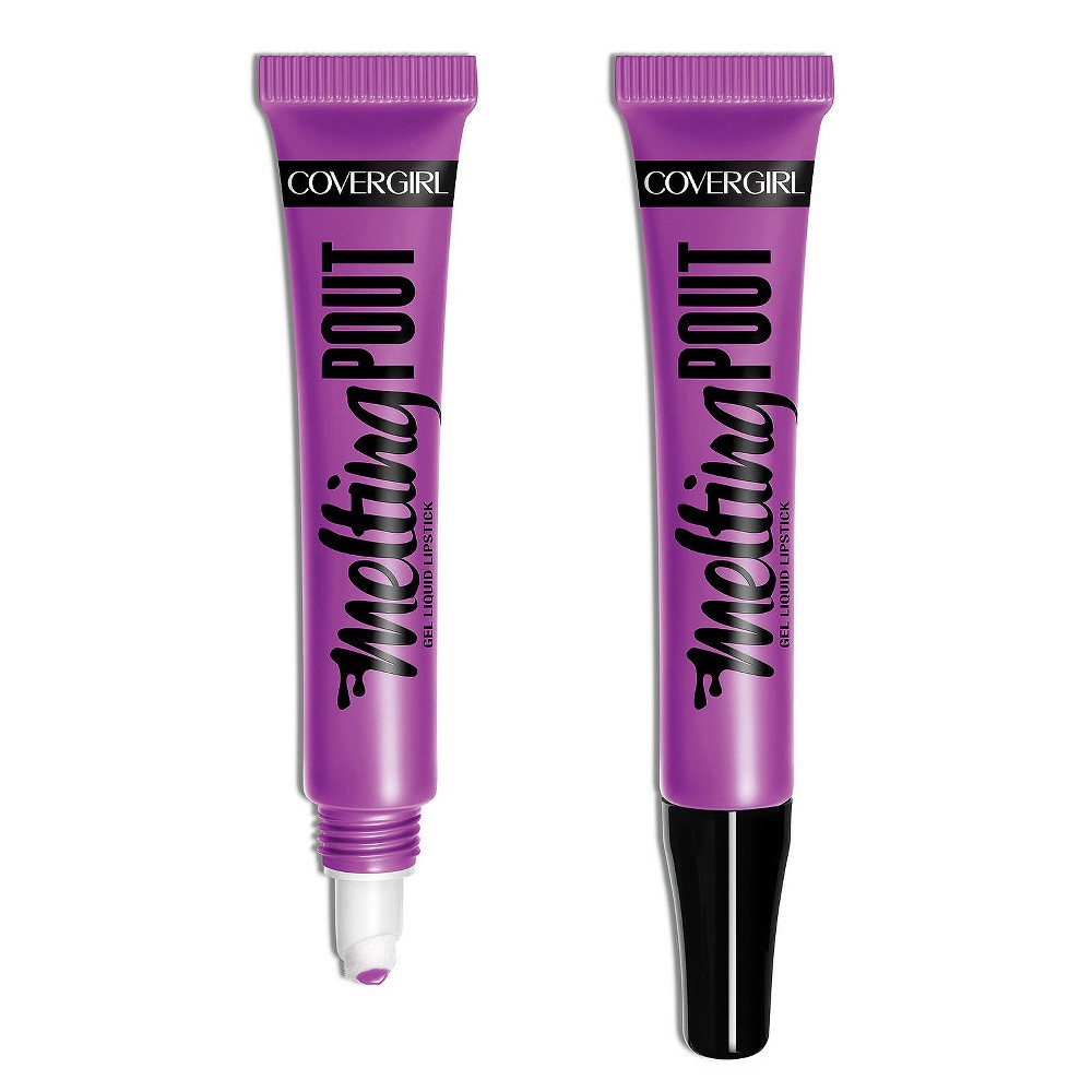 slide 2 of 9, Covergirl Melting Pout Gel Liquid Lipstick Gelfriend, 0.27 fl oz