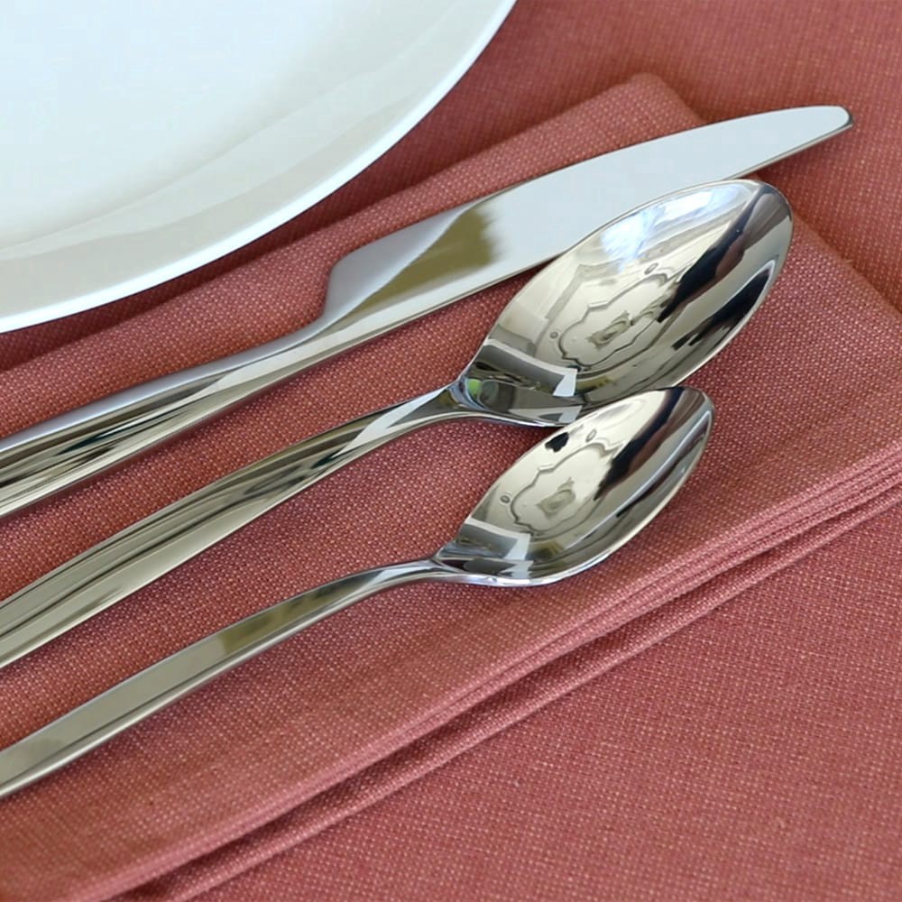 slide 2 of 4, Dash of That® Banff Dinner Teaspoons, 4 ct