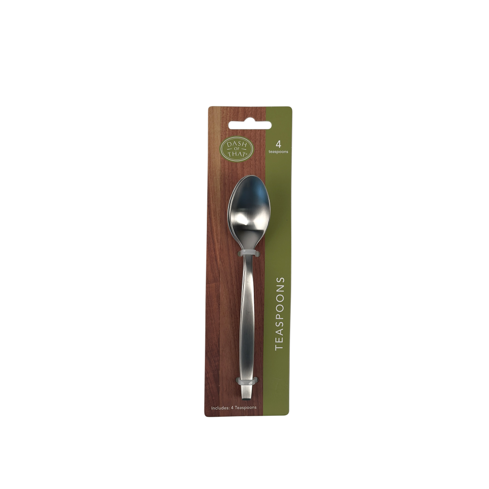 slide 4 of 4, Dash of That® Banff Dinner Teaspoons, 4 ct