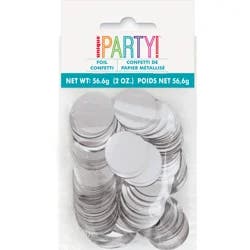 Meijer Silver Foil Confetti 2 Oz 1ct