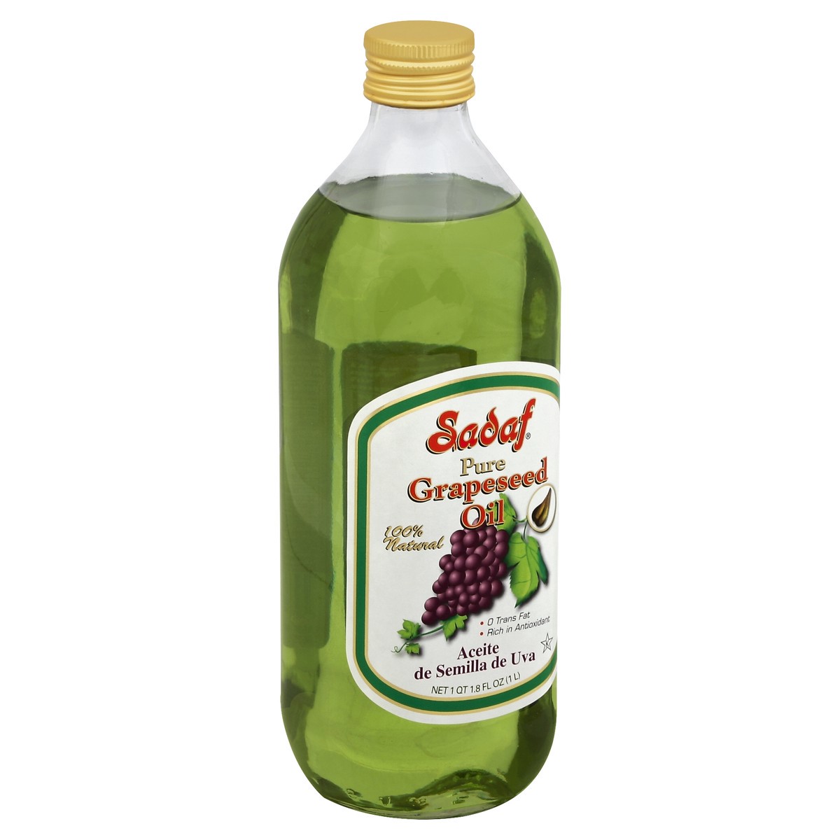 slide 2 of 2, Sadaf Grapeseed Oil 1 lt, 1 l