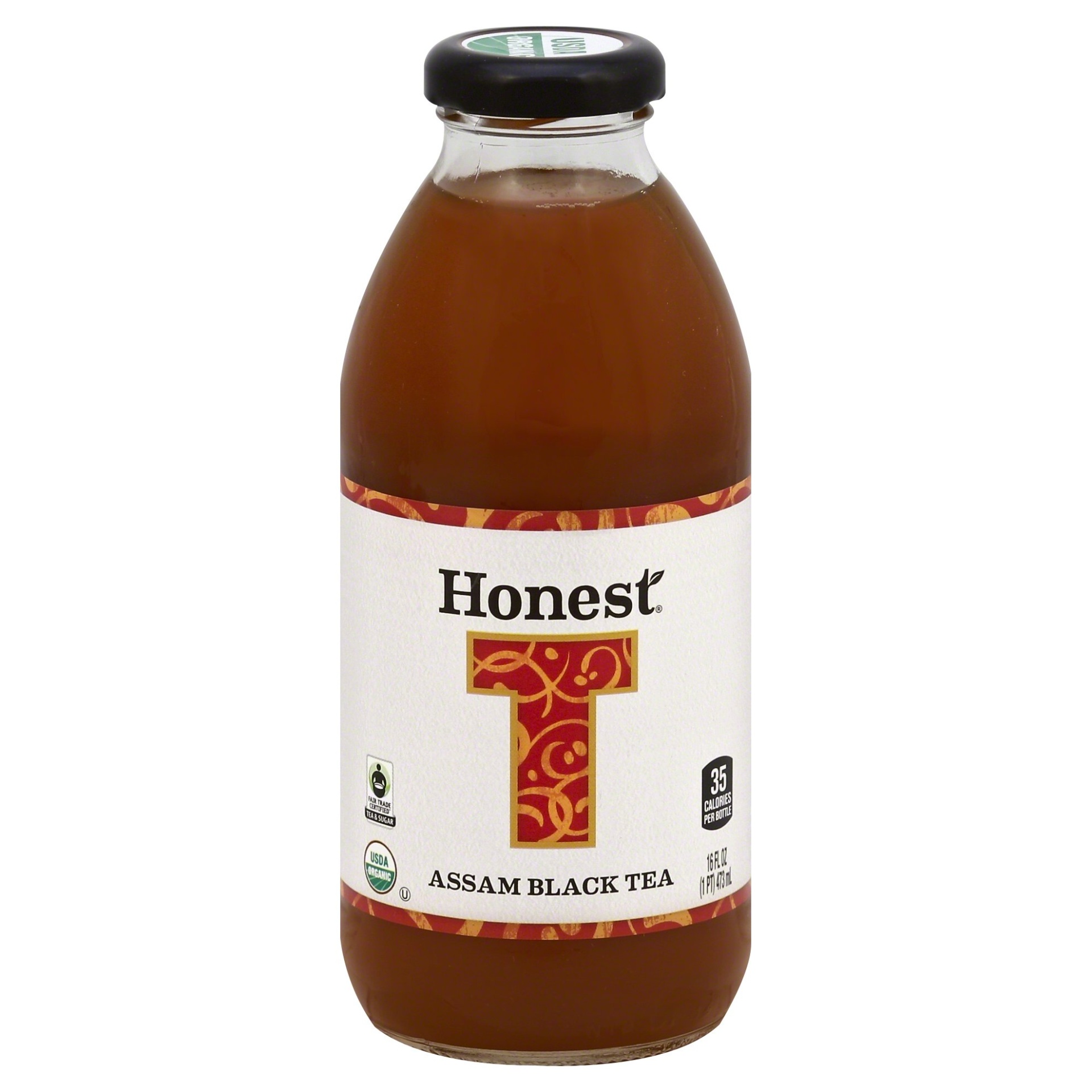 slide 1 of 1, Honest Black Tea, Assam, 16 oz