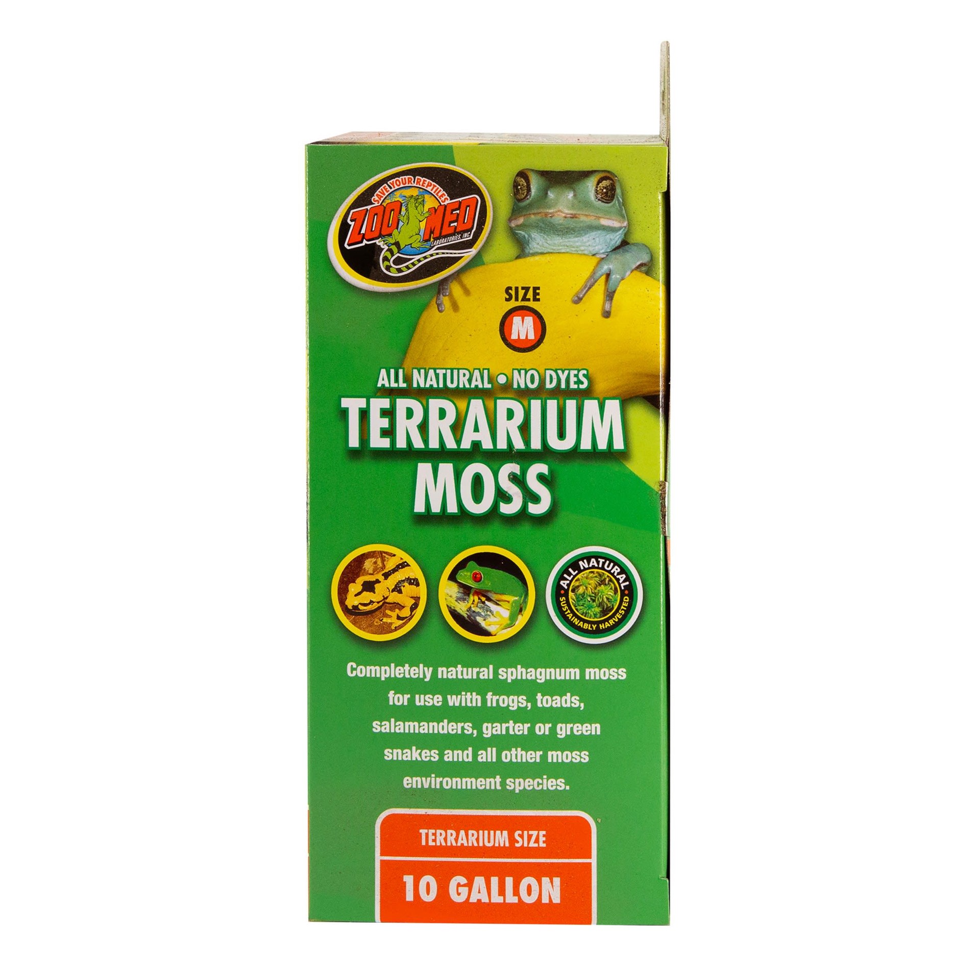 slide 1 of 1, Zoo Med All Natural Reptile Terrarium Moss Substrate, 10 gal