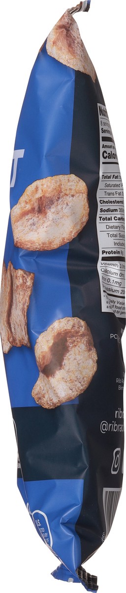 slide 8 of 9, Rib Rack Sea Salt Pork Rinds, 4 oz