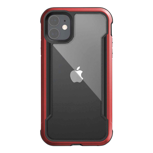 slide 10 of 21, X DORIA Defense Shield for iPhone 11, Red, xr11