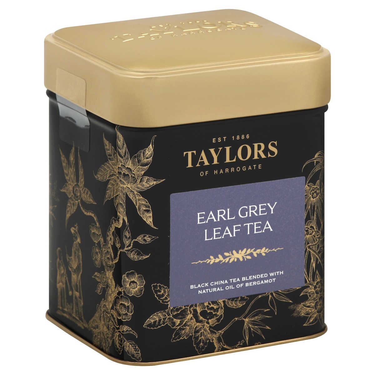 slide 1 of 1, Taylors of Harrogate Leaf Tea Earl Grey Tin Can, 4.41 oz