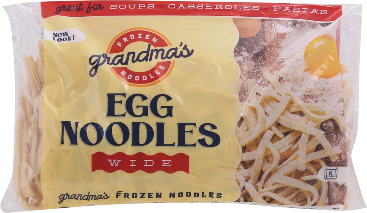 slide 10 of 13, Grandma's Wide Egg Noodles 16 oz, 16 oz