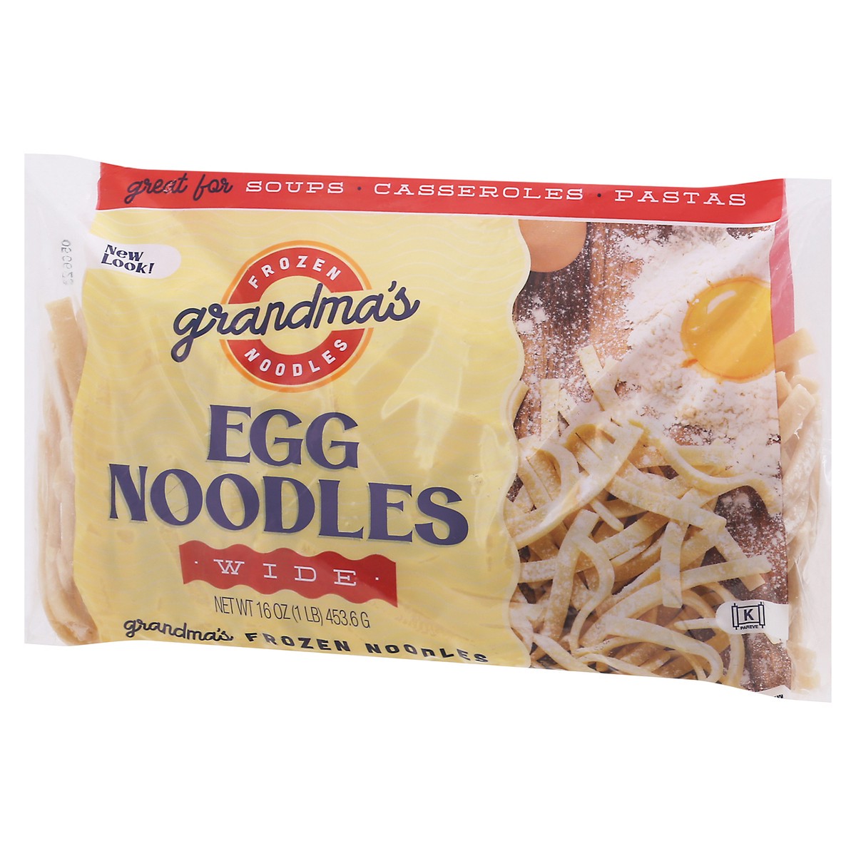 slide 6 of 13, Grandma's Wide Egg Noodles 16 oz, 16 oz