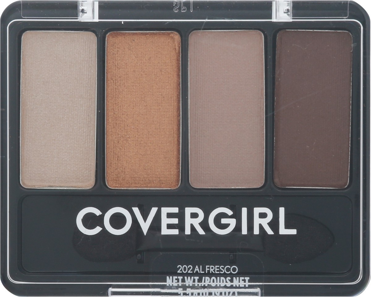 slide 10 of 13, Covergirl COVERGIRL Eye Enhancers 4 Kit Eyeshadow Palette Al Fresco 202, 6 G 0.19 OZ, 5.50 g