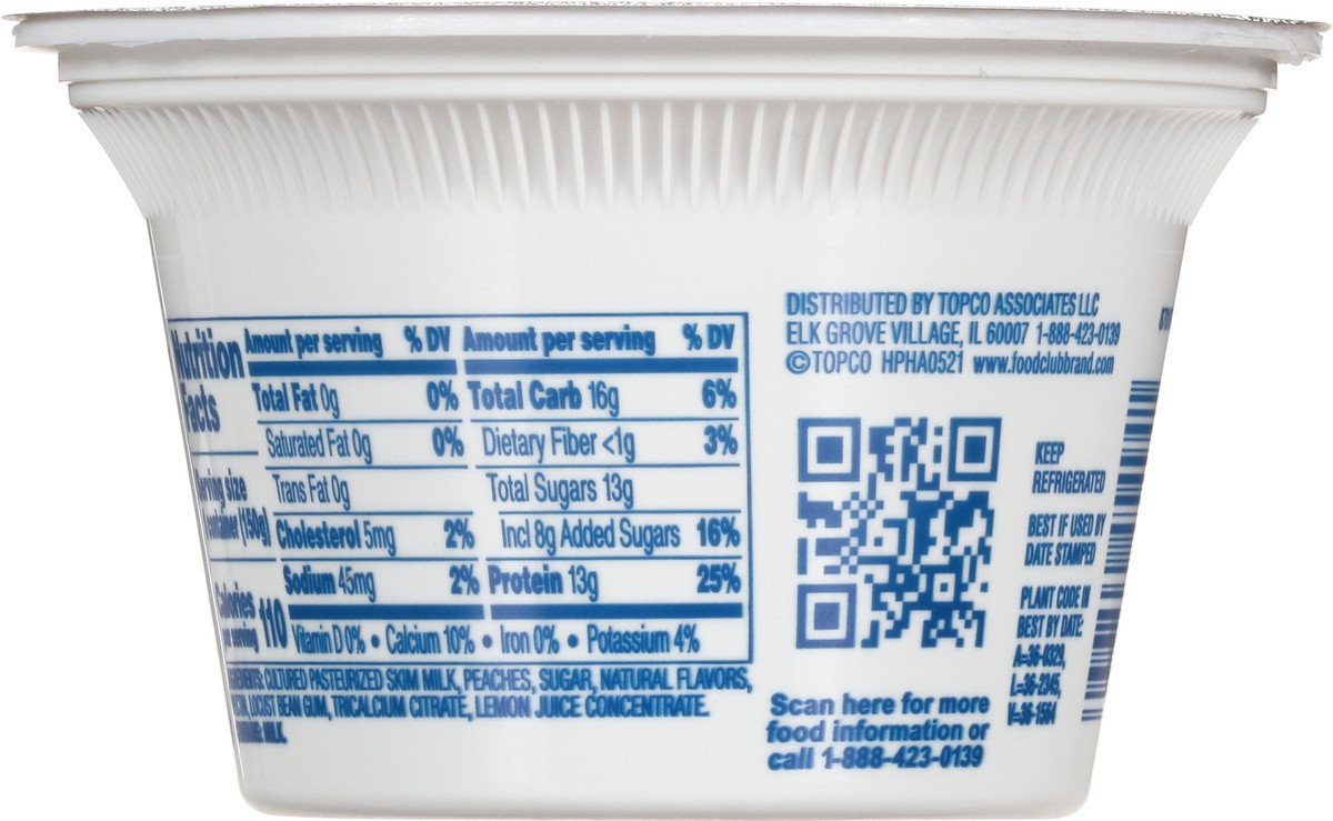 slide 11 of 13, Food Club Nonfat Yogurt, 5.3 oz