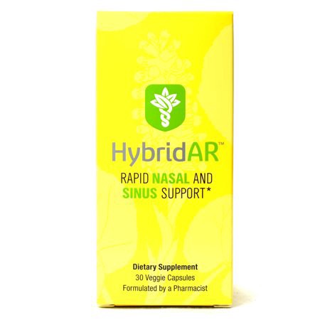 slide 1 of 1, HybridAR Hybrid Remedies AR Rapid Nasal & Sinus Support, 30 ct