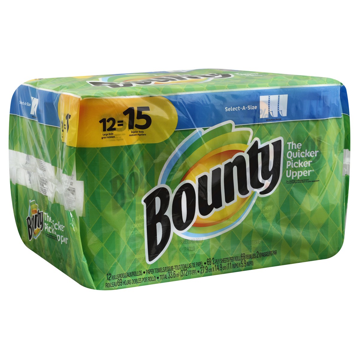 slide 4 of 5, Bounty Paper Towel 12 ea, 12 ct