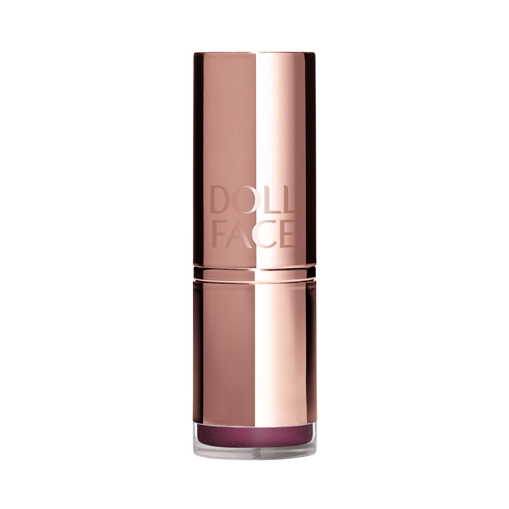 slide 1 of 2, Doll Face Mirror MIrror Metallic Lipstick, Jealous, 0.12 oz