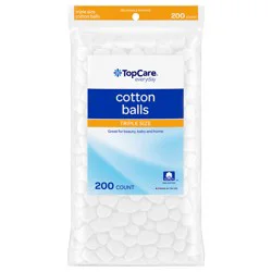 TopCare Everyday Triple Size Cotton Balls 200 ea