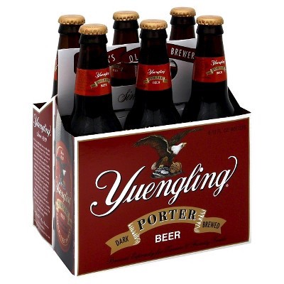 slide 1 of 1, Yuengling Dark Porter Bottles, 6 ct; 12 fl oz