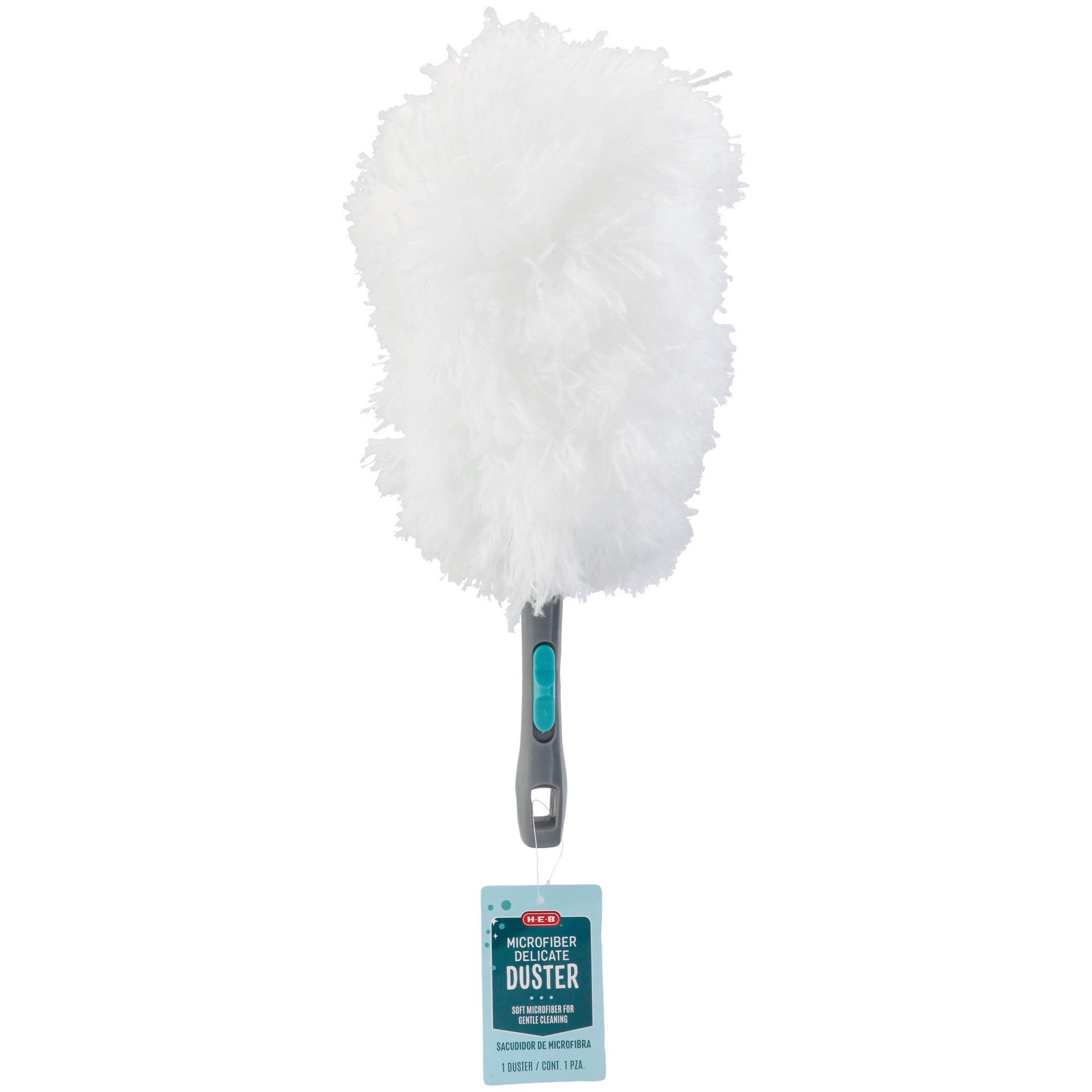 slide 1 of 1, H-E-B Microfiber Delicate Duster, 1 ct